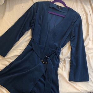 INTERMIX corduroy 70s style dress